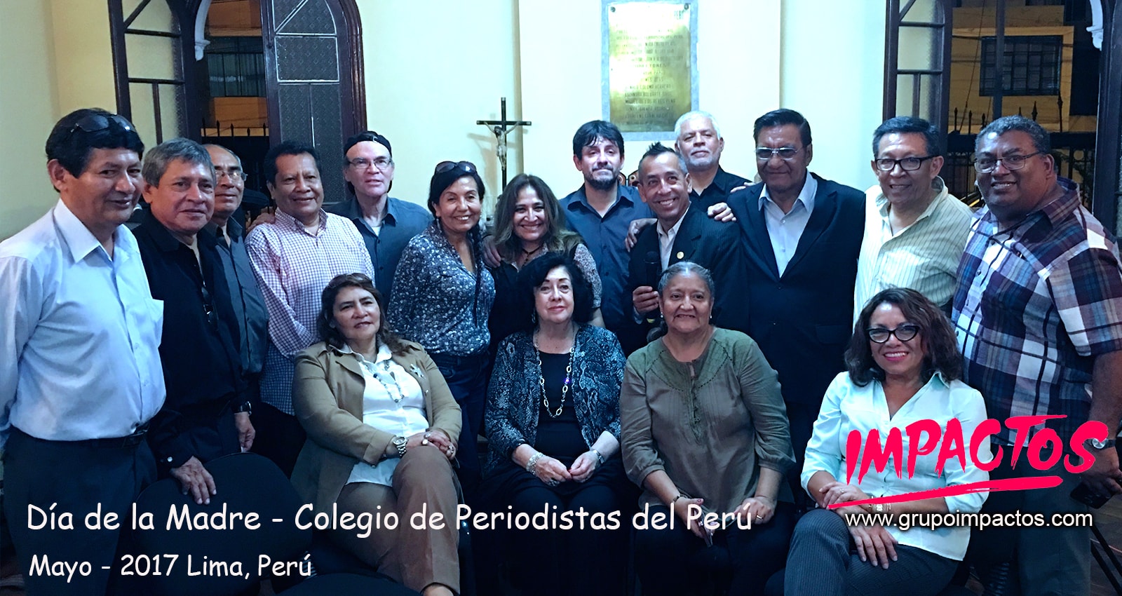 Jaime Pereda & Grupo IMPACTOS en Colegio de Periodistas del Perú