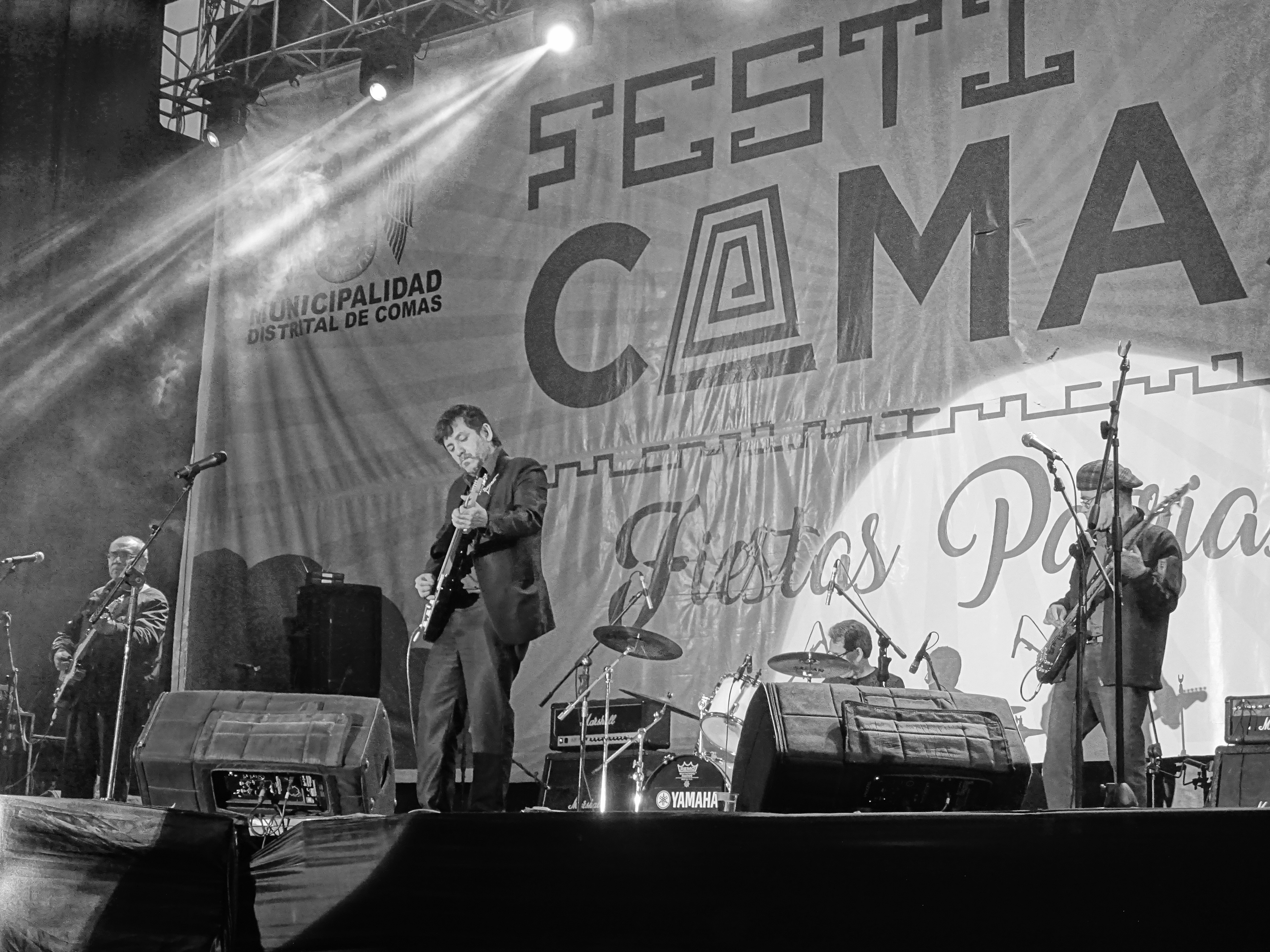Grupo IMPACTOS en FestiComas, Comas, 28 de julio de 2018