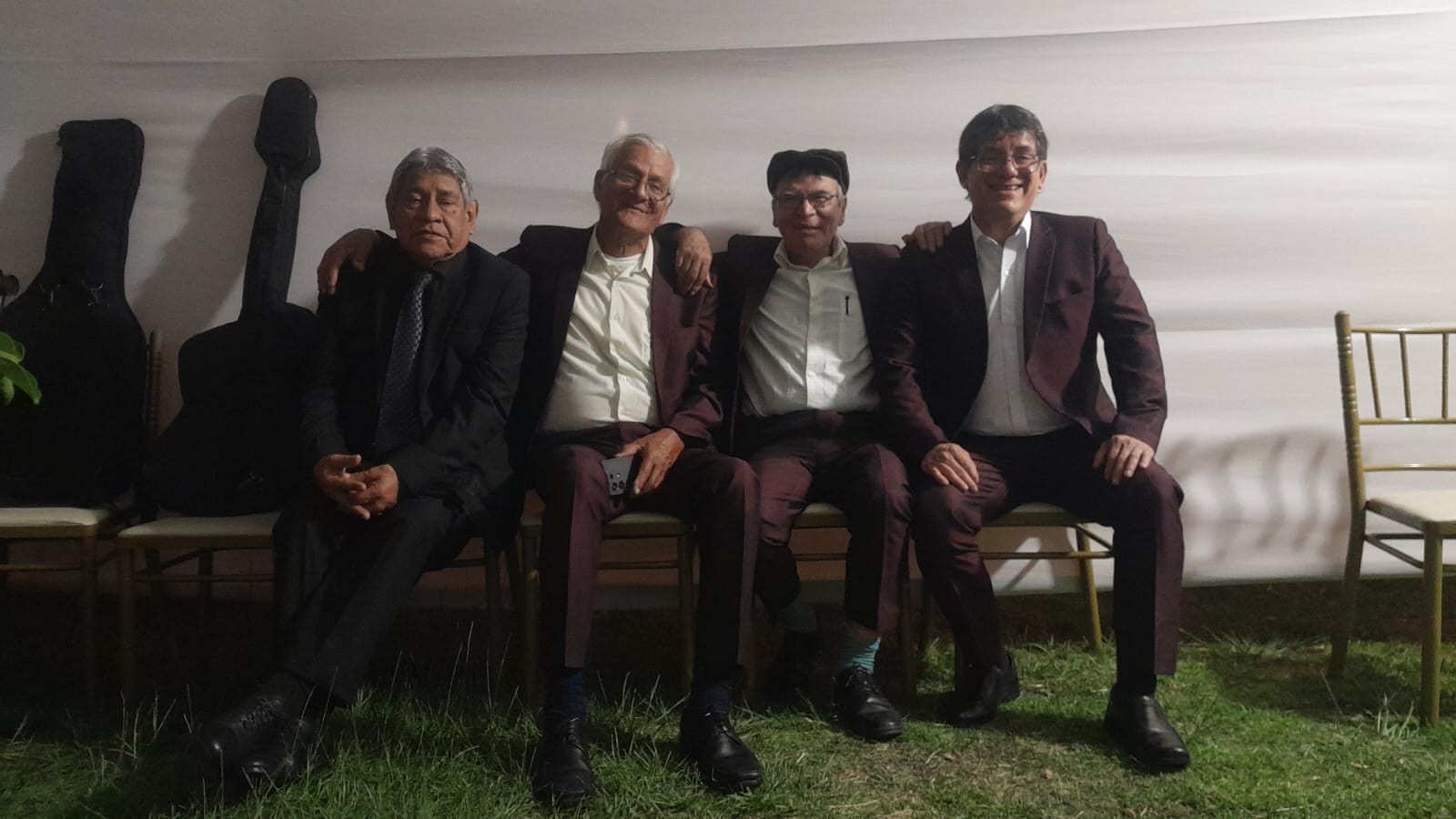 Grupo IMPACTOS antes de su presentación en Moquegua 2025
