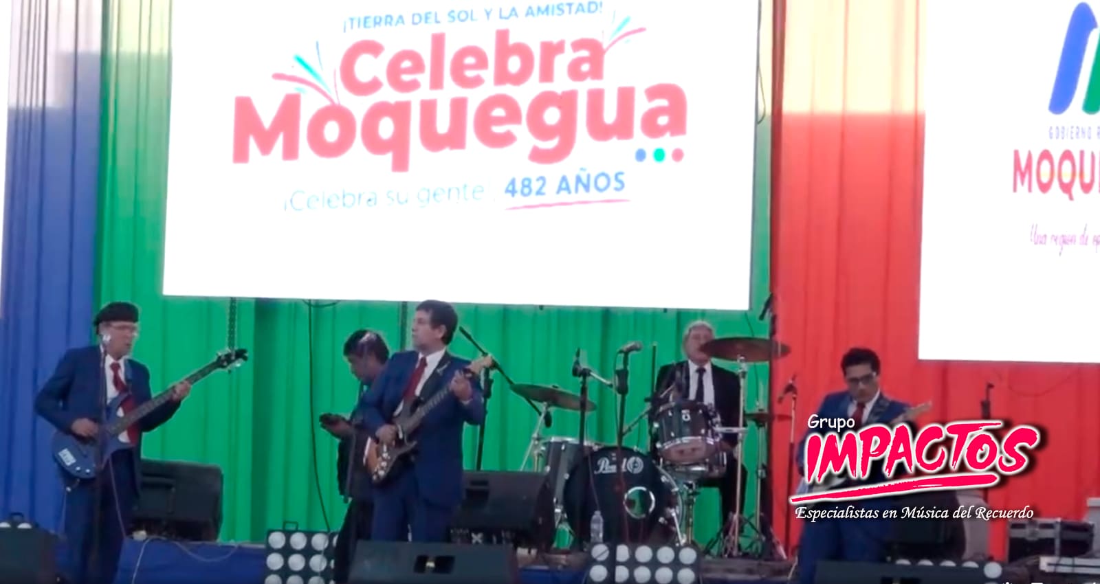 Grupo IMPACTOS en el Festival Moquegua Inolvidable 2023